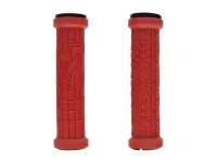 Race Face Grippler Lock On Handlebar Grips 33 mm Colour: red