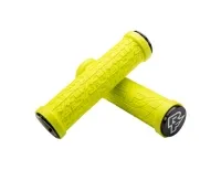 Race Face Grippler Lock On Handlebar Grips 30 mm Colour: yellow