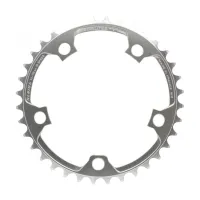 TA Specialite Nerius Campagnolo Compact 10-speed chainring, silver, 110 mm inner ring, 34 teeth