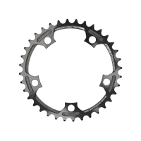 TA Specialite Syrius 11 Compact Chainring, black, 110 mm inner diameter, 2-speed, 36 teeth