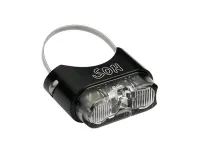 Schmidt’s SON rear light, seat post, black, clear glass