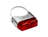 Schmidt’s SON rear light seat post, silver, red lens