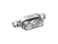 Schmidt's SON Luggage Rack Rear Light, Silver, Clear Glass