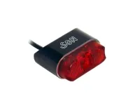 Schmidt’s SON rear light mudguard 190cm cable slim profile colour black glass red