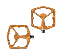 Crankbrothers Stamp 7 Platform Pedals, orange, large