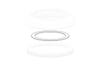 Cane Creek Headset Spare Part | Shim Washer IS/28.6 mm 0.5 mm
