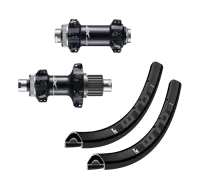 29-inch MTB wheelset: Shimano XT M8110 straight-pull Boost hubs, Rotor Micro Spline + WTB KOM light TCS rims