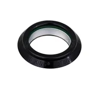 Chris King Headset Spare Part NoThreadSet | Bearing Cap Sotto Voce black 1 inch