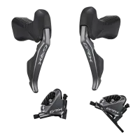 Disc Set Shimano GRX Di2 ST-RX815 STI Dual Control 11x2-speed + BR-RX810 Flat Mount Disc Brakes