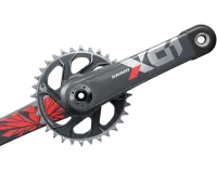 Sram X01 Eagle Crankset DUB Boost148 DM 32 teeth lunar-red 170 mm