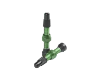 Stan's NoTubes Tubeless Valve Universal | Sclaverand Aluminium Green 44 mm 2 pieces - Remaining stock