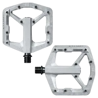 Crankbrothers Stamp 2 Platform Pedals, raw silver, small