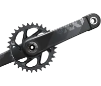 Sram XX1 Eagle crankset DUB Boost DM 34 teeth lunar 170 mm