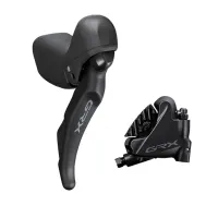 Shimano GRX STI Dual Control ST-RX600 right-hand 11-speed + BR-RX400 Flat Mount disc brake