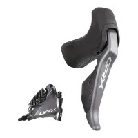 Shimano GRX Di2 STI Dual Control ST-RX815 right-hand 11-speed + BR-RX810 Flat Mount disc brake