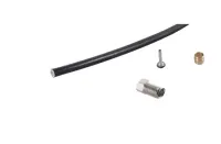 Formula Cura disc brake hose 200 cm incl. fitting kit, glossy black