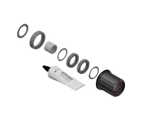 DT Swiss Ratchet LN Freehub Body Conversion Kit | Steel MTB HG10 – without end stop