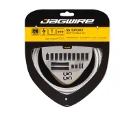 Jagwire Universal Sport shift cable set, white braided