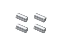 Shimano aluminium end cap for SIS SP 41 outer cable housing, 4 pieces