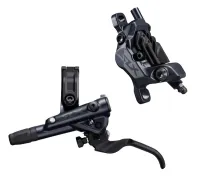 Shimano SLX disc brake M7120 I-Spec EV black 4-piston front brake, left-hand lever