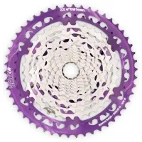 e*thirteen Helix Race Cassette MTB XD 12-speed 9-50 tooth range Eggplant Violet