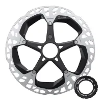 Shimano XTR Ice Tech brake disc RT-EM910-E Centerlock 203 mm with external magnetic locking mechanism