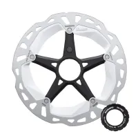 Shimano Deore XT RT-EM810-E IceTech brake disc with magnets | 180 mm Centerlock external lockring