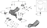 Spare parts: Shimano GRX ST-RX810 shift-brake lever