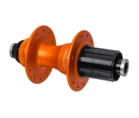 Chris King R45D Ceramic Rear Hub 12x142 Disc Centerlock 24-hole Rotor Shimano Micro Spline matt mango | matt orange