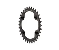 Wolf Tooth Drop Stop A Chainring - Shimano XTR 96mm bolt circle, asymmetrical, 9-12-speed, 32 teeth