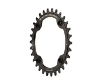 Wolf Tooth Drop Stop A Chainring - Shimano Deore XT / SLX 96mm bolt pattern, symmetrical, 9-12-speed, 32 teeth