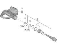 Spare parts: Shimano DURA-ACE PD-R9100 pedal