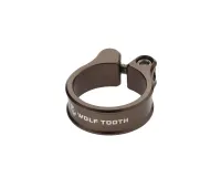 Wolf Tooth seatpost clamp – 36.4 mm threaded aluminium espresso