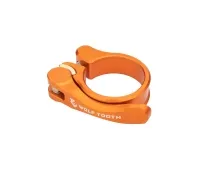 Wolf Tooth Seatpost Clamp – 28.6 mm Quick Release Aluminium Orange