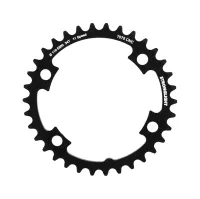 Stronglight Type 105 FC-5800 Road Bike Chainring 4-arm 110mm bolt circle diameter (internal) black 38 teeth