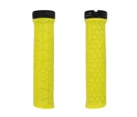 Race Face Getta Grip Lock-On Handlebar Grips 33 mm Colour: black/yellow