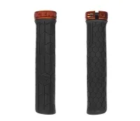 Race Face Getta Grip Lock-On Handlebar Grips 33 mm Colour: orange/black