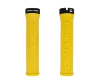 Race Face Half Nelson Lock On Handlebar Grips 29 mm Colour: yellow