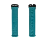 Race Face Half Nelson Lock On Handlebar Grips 29 mm Colour: turquoise