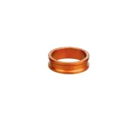Wolf Tooth Precision Headset Spacer – 1 1/8 inch, 10 mm, aluminium, orange