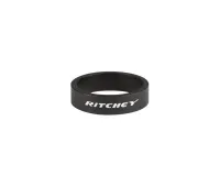 Ritchey WCS Headset Spacer – 1 1/8 inch, 10 mm, aluminium, black