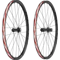 Fulcrum Rapid Red 3 Gravel Wheel Set 27.5 inches | C24 Disc Centerlock Rotor Campagnolo N3W