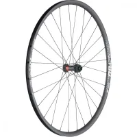 28-inch road/gravel front wheel: DT Swiss 240 EXP straight-pull hub + DT Swiss RR 421 rim, built by TNC