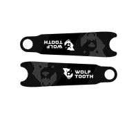 Wolf Tooth Crank Arm Protector – 190x49.2mm self-adhesive film, black