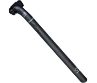 PRO Discover Seatpost 31.6 x 400 mm Offset 20 mm Carbon / Dyneema Black