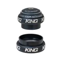 Chris King NoThreadSet Headset Tapered 1 1/8 - 1 1/4 inch grey-blue | midnight EC34/28.6 - EC44/33
