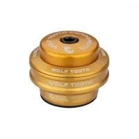 Wolf Tooth Premium Headset Upper Cup 1 1/8 inch | EC34 / 28.6 mm Height 16 mm Gold