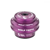 Wolf Tooth Premium Headset Upper Cup 1 1/8 inch | EC34 / 28.6 mm Height 16 mm Purple