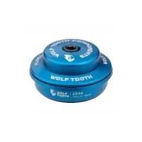 Wolf Tooth Premium Headset Upper Cup 1 1/8 inch | ZS44 / 28.6 mm Height 6 mm Blue