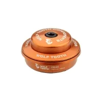 Wolf Tooth Premium Headset Upper Cup 1 1/8 inch | ZS44 / 28.6 mm Height 6 mm Orange